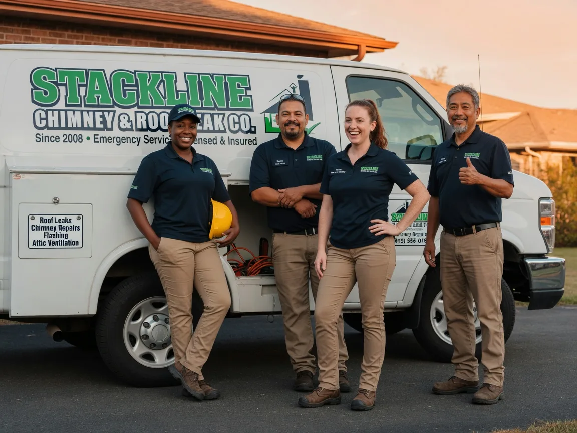 Chimney flashing repair company in Carson, WA